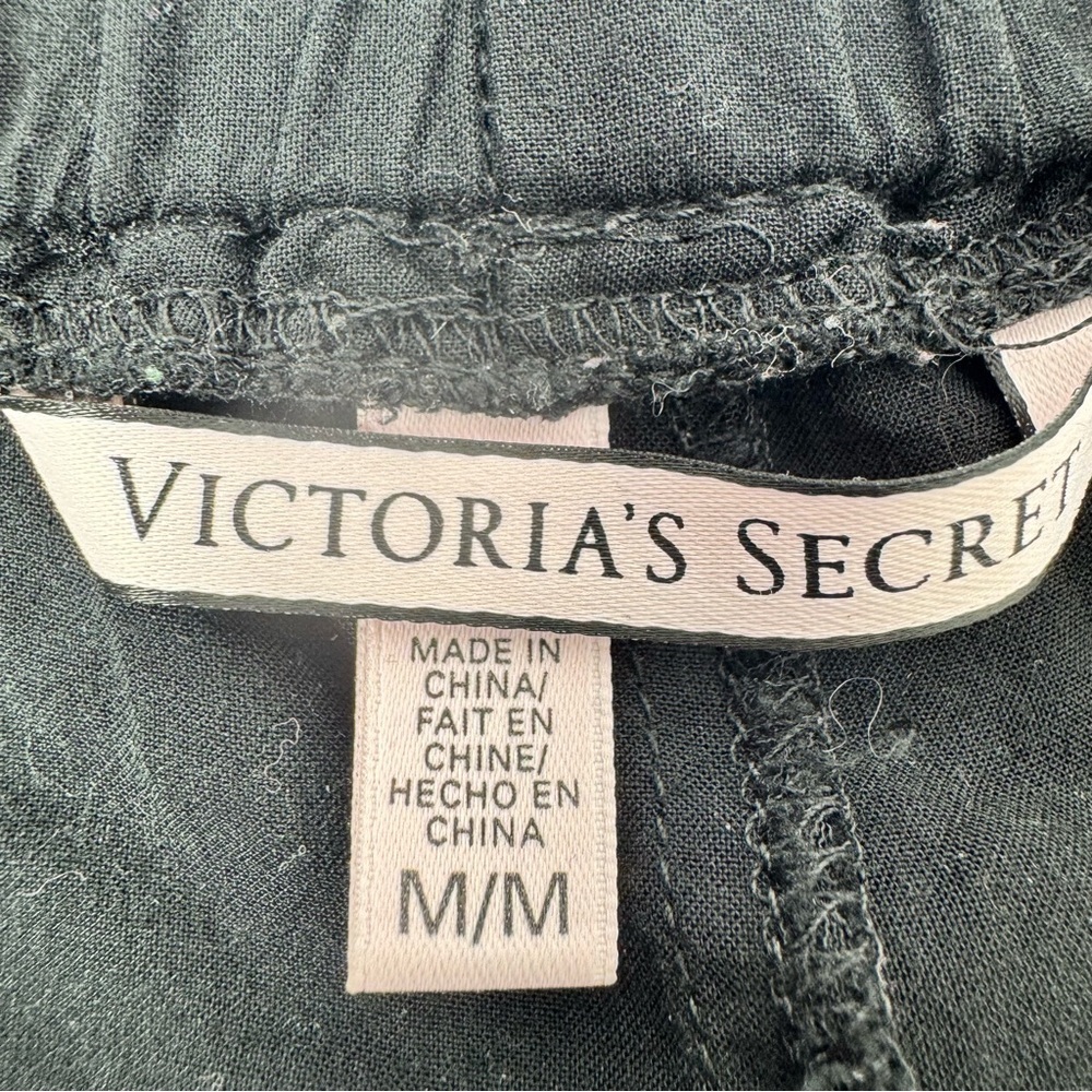 Victoria secret shorts swim loose flowy tassle Black coverup swim Shorts - Picture 6 of 7